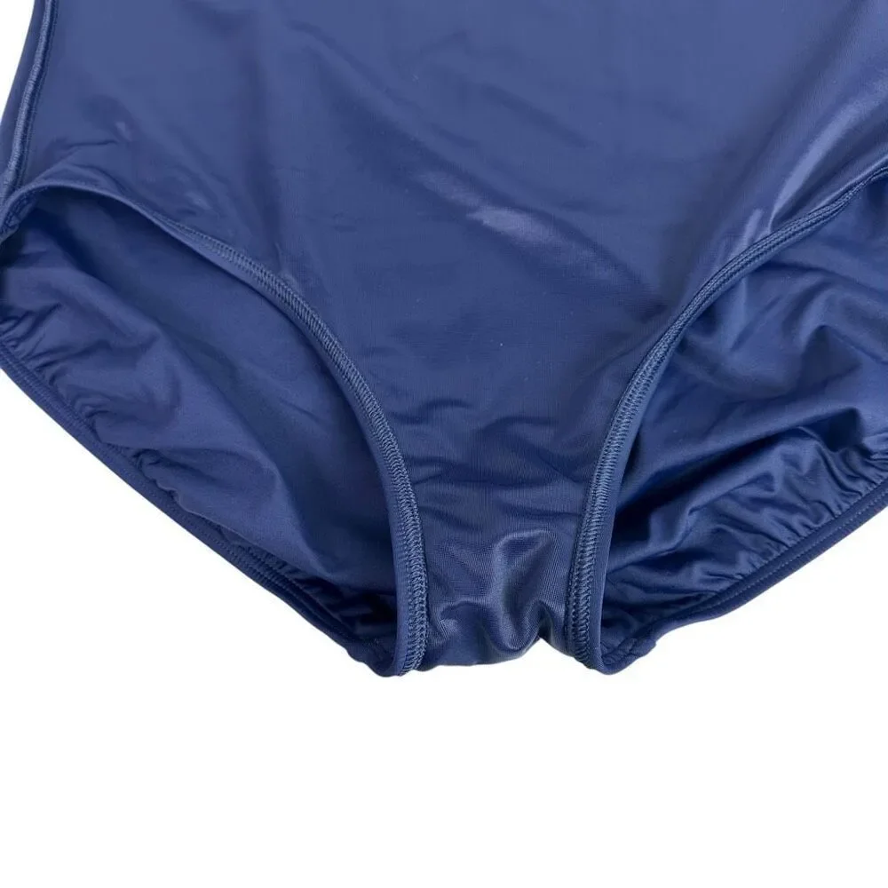 Lands End Ultra High Waisted Bottom size 18W Blue